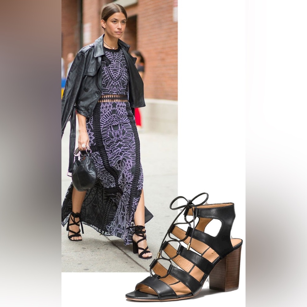 Coach Larissa Sandal 37.5 Black